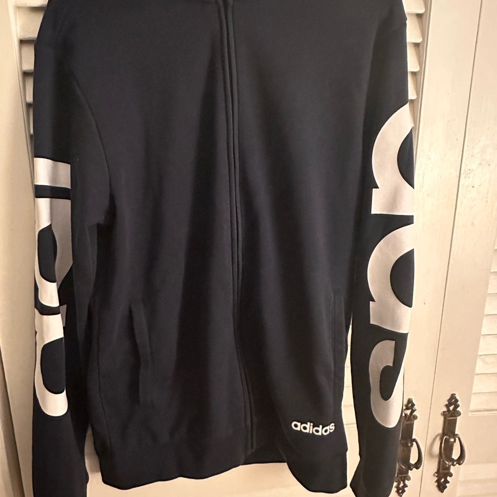 Adidas Black Full-Zip Jacket